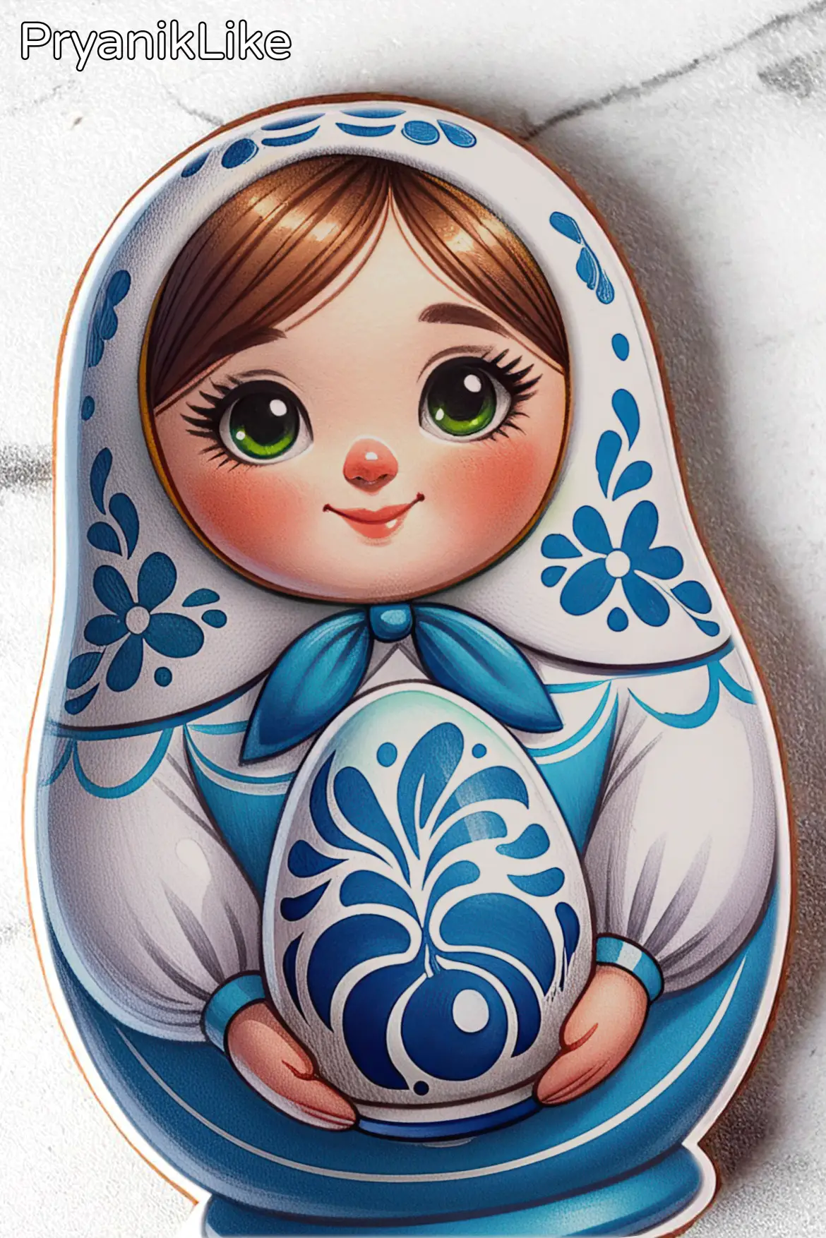 Пряник матрешка (ооооочень много)